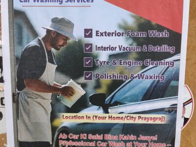 Triveni doorstep car washing